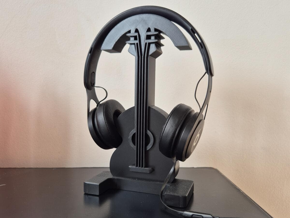 Suporte para Fone de Ouvido Guitarra