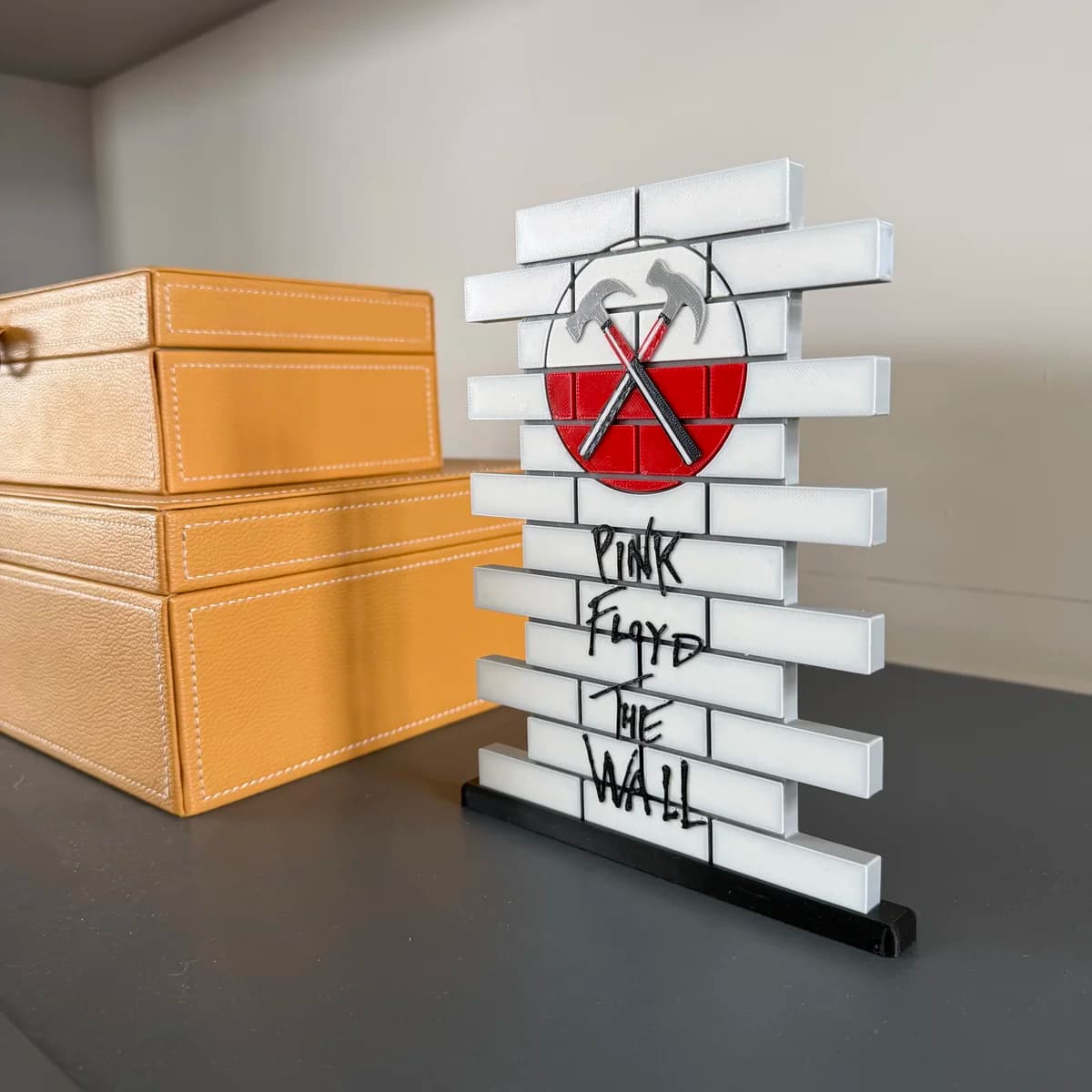 Muro de Tijolos - Vista lateral da peça