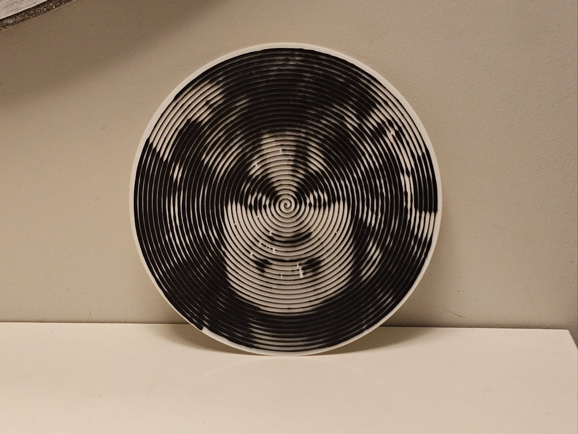 Arte de parede Roqueiro halftone circular