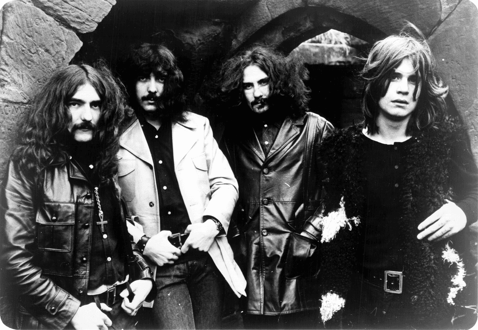 Black Sabbath - Ozzy Osbourne, Tony Iommi, Geezer Butler, Bill Ward